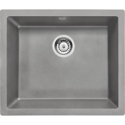 Chiuveta Granit CORDA UNDERMOUNT GREY - SINK WITH FITTING ZQA_S10C