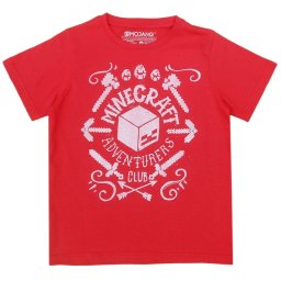 Tricou Minecraft ORIGINAL licenta Mojang Red