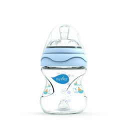 Mimic biberon 150 ml - albastru