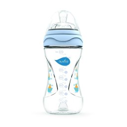 Mimic biberon 250 ml - albastru