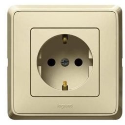 Priza simpla cu cp Legrand Cariva 773920