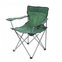 Scaun pescar/camping pliant GON01 structura metalica verde 52 x 52 x 80 cm