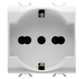 Priza 2M 16A Gewiss Chorus GW10204