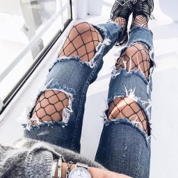 Ciorapi plasa mare Knittex Denise