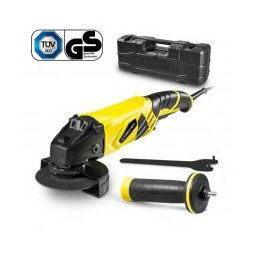 Polizor unghiular PAGS 10-125, Maner Softgrip, Putere motor: 1200W, Rotatie constanta: 5000-12000 rpm