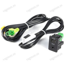 Interfata USB si AUX IN pentru VW RCD / RNS