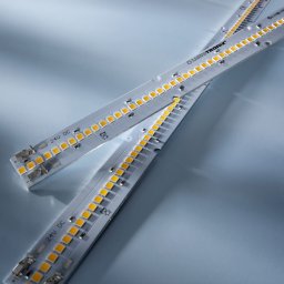 Banda Profesionala Maxline-70-4080 alb cald 3000K 2080lm 24V 70 LED-uri Nichia Japonia modul 28cm (7429lm/m si 60W/m)