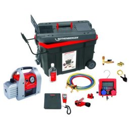 Rocaddy 120 Set universal pentru evacuare și umplere Rothenberger , cod 1000000057