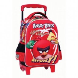 Ghiozdan cu role Angry Birds 24x12x31cm