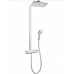 Sistem dus cu termostat si para fixa, cromat Hansgrohe Raindance Select E 360 -27112000