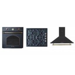 Set Rustic Comfort Black Pyramis 1558
