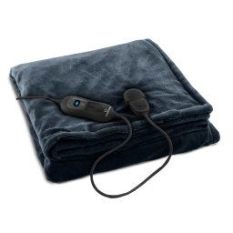 Klarstein Dr. Watson XL, Pătură electrică, 120 W, 3 niveluri de încălzire, 180 x 130 cm, Panoul de control (HZD2-Dr.Watson-XL-GR)