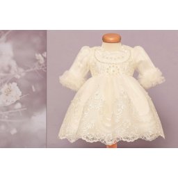 Rochia de botez Winter Scarlet