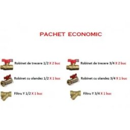 Pachet instalare centrale termice pe gaz - Economic