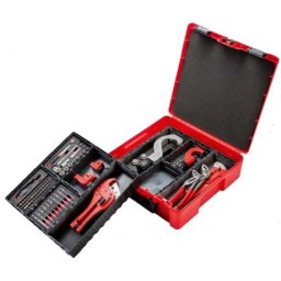 Set unelte de mana 103 piese , cu cleste tip Suedez de 1'' Rocase , Rothenberger , cod 1000002195