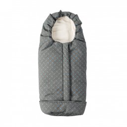 Sac de iarna Junior Lozenge Grey&Light blue/Beige