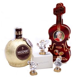Happy Silver Santa by Valenti, made in Italy Mozart