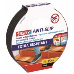 Banda adeziva antiderapanta Tesa 55587, 25mm x 5m