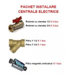 Pachet instalare centrale electrice