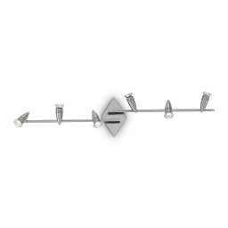 Lustra ALFA PB6 NICKEL 006338