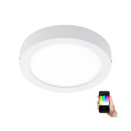 Eglo 96669 - Plafonier LED RGBW FUEVA-C, 15,6W, 230V, dimabil, BT