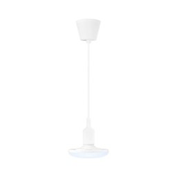 LED Lampa suspendata KIKI 1xE27/10W/230V alb