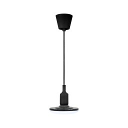 LED Lampa suspendata KIKI 1xE27/10W/230V negru