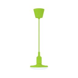 LED Lampa suspendata KIKI 1xE27/10W/230V verde