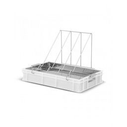 Tava de descapacit cu tava din inox - 10 cm