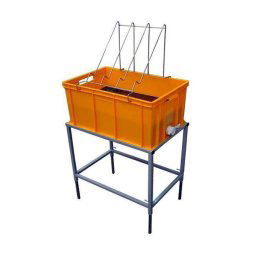 Tava de descapacit cu suport si tava din INOX - 30 cm Lyson