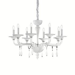 Candelabru MIRAMARE SP8 BIANCO 068190