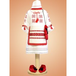 Costum popular botez din zona Bistritei - cod X09