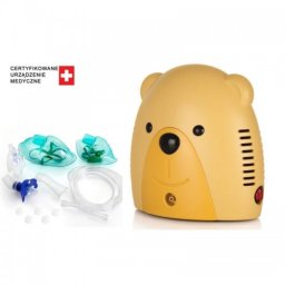 Aparat aerosoli pentru copii si bebelusi cu suzeta speciala Ursulet