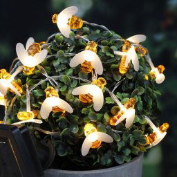 Ghirlanda luminoasa, solara, LED, 2 metri, Albine