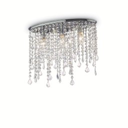 Lustra RAIN CLEAR PL3 CROMO 008370