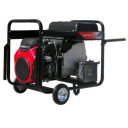 WAGT 300 HSBE R 16 Generator de sudura motor Honda DC 300 A , curent sudura 300 A,demaror electric 12 V,rezervor de 16 l .