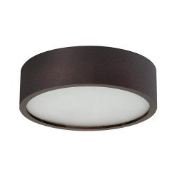 Plafonieră JASMIN 1xE27/20W/230V ø 27,5 cm wenge Kanlux 23120