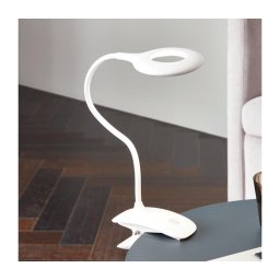 Eglo 97077 - Lampă LED dimabilă cu clemă CABADO LED/3W/5V albă