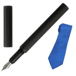 Set Elite Stilou Fineline Hugo Boss si Cravata matase