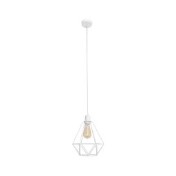 Lustra KARO 1xE27/15W/230V alb