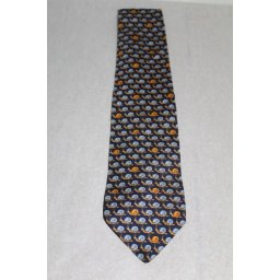 Cravata print melci "Beaufort" anii '70