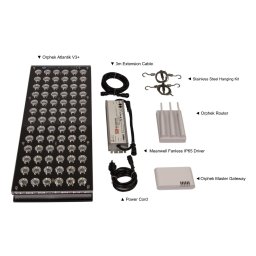 Lampa pentru acvarii marine Atlantik V4 wifi, iOS/Android, 78-Dual LEDs (235W)