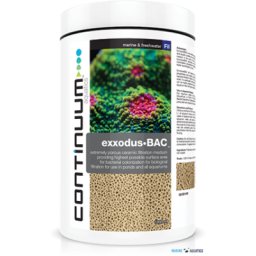 Material filtrant poros - Exxodus • BAC Continuum 250 ml