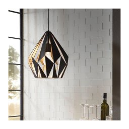 Eglo 49931 - Lampa suspendata CARLTON 1 1xE27/60W/230V