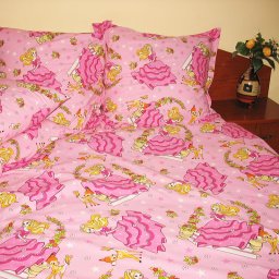 Lenjerie de pat de lux Bambi, King Size, bumbac satinat ranforce calitate I