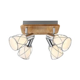 Prezent 75453 - Lampa spot PADRE 4xE14/40W/230V