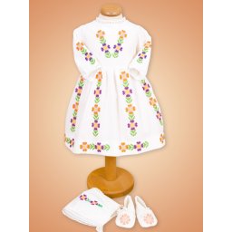 Rochie botez cu accesorii - cod X0008