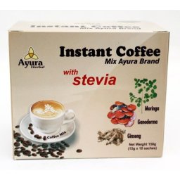 Ayura Herbal Instant Coffee Mix with stevia