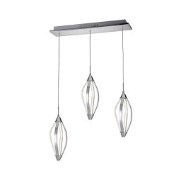 LUXERA 61306 - LED Lustra pe cablu SAKURA 3xLED/13,2W/230V