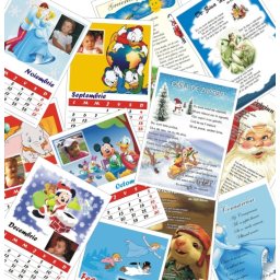Calendar de birou 002P A5 fata/verso poezii/agenda/planse de colorat